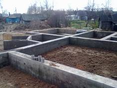 плитный фундамент
