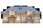 Проект дома из клееного бруса КБ-306, 18х9 м - 2
