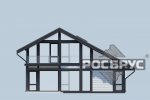 Проект фахверкового дома ФД-224, 12,5х11,3 м - 1