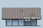 Проект фахверкового дома ФД-224, 12,5х11,3 м - 2