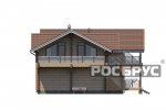 Проект дома из клееного бруса КБ-320, 18,5х13 м - 3