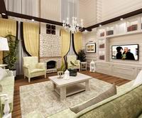 дизайн интерьера гостиной