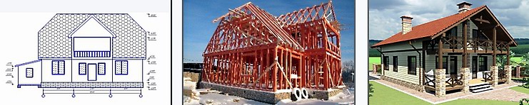 строительство каркасного дома под ключ