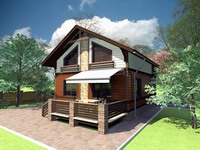 каркасный дом